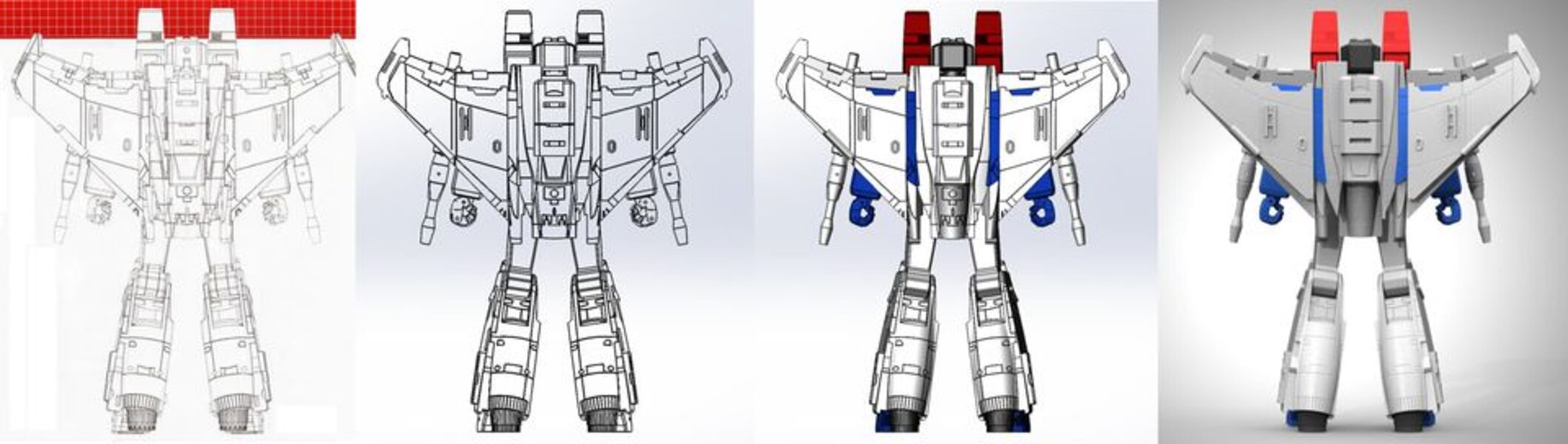 Transformers Masterpice Starscream 2.0 Fan Made Models  (2 of 3)